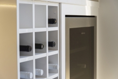 clsoe up wine rack