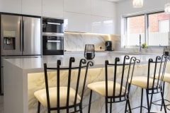 rear shot of dinning table