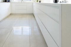 tiled floor