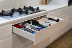 cutlery in draw
