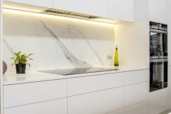 close up of kitchen splashback