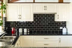 wide shot of kitchen renovation